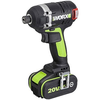 מברגת אימפקט עם מנוע נטול פחמים דגם Worx WU292.1