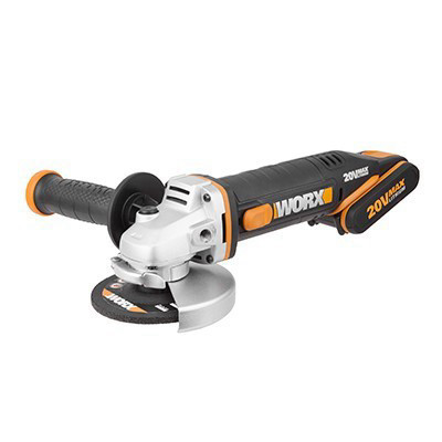 משחזת זווית נטענת 20V 4.5 עם סוללה דגם WX800.1 מבית WORX