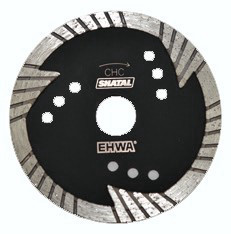 דיסקית יהלום EHWA קוריאה דגם טורנדו קוטר 230 מ