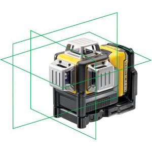 פלס לייזר ירוק -10.8V שלוש קרניים דגם DCE089D1G מבית DEWALT