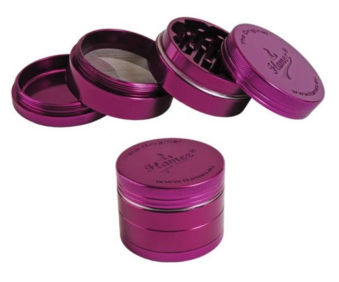 פליימז גריינדר 4 חלקים ורוד 40 ממ