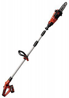משור שרשרת טלסקופי נטען 18V - כולל מטען וסוללה