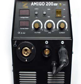 רתכת לריתוך באמצעות סלילים ואלקטרודה דגם MIG 200 מבית ZIKA