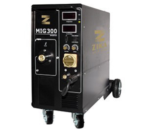 רתכת לריתוך באמצעות סלילים תלת פאזי דגם MIG 300 מבית ZIKA