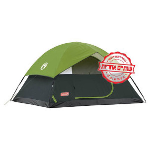אוהל SUNDOME חסין למים ל-6 אנשים מבית Coleman