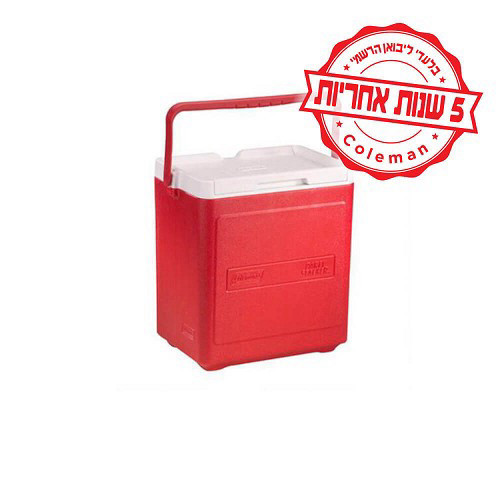 צידנית 18 ליטר  Party Stacker אדומה מבית Coleman