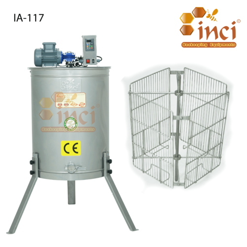 מכונת רדיה חשמלית 4 מסגרות, מפלדת אל-חלד INOX 304 