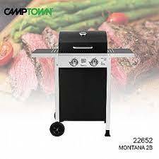 גריל גז מרפסות מונטנה 2 מבערים CAMPTOWN