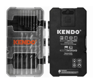 סט מקדחים H.S.S+וידיה 16 יח׳ 832001 קנדו KENDO