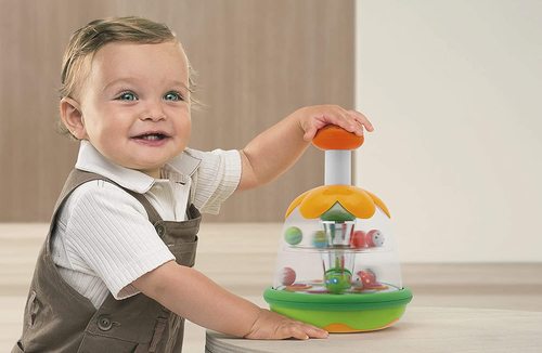 משחק מסתובב עם חיפושיות ופרחים - צ'יקו