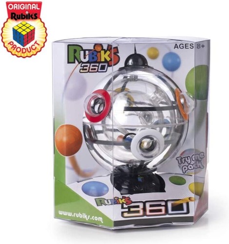 רוביקס 360 - משחק מחשבה מאתגר בצורת כדור גדול עם כדורים קטנים וצבעוניים 