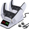 מעמד טעינה זוגי לשלטים Dragon PS5 Dual Charging Station