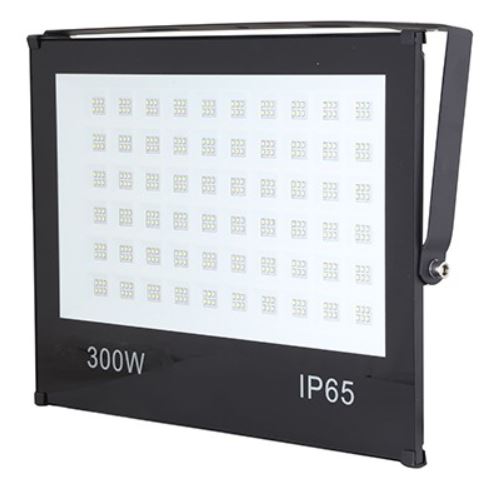 תאורת הצפה לד 300W QUEEN DL AC בצבע שחור