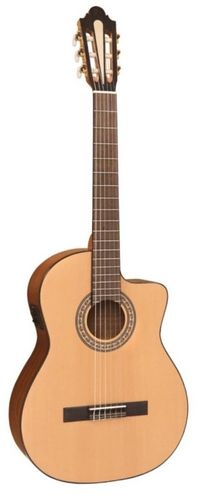 Santos Martinez Preludio Cutaway Electro-Classic Guitar 