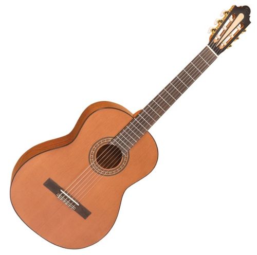 זוית נוספת Santos Martinez Preludio Classic Guitar - Natural High Gloss