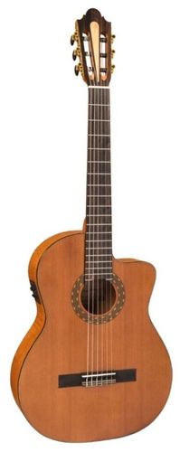 Santos Martinez Allegro Cutaway Electro-Classic Guitar
