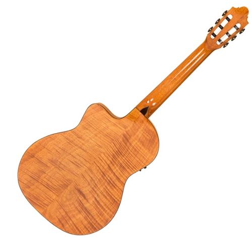 זוית נוספת Santos Martinez Allegro Cutaway Electro-Classic Guitar