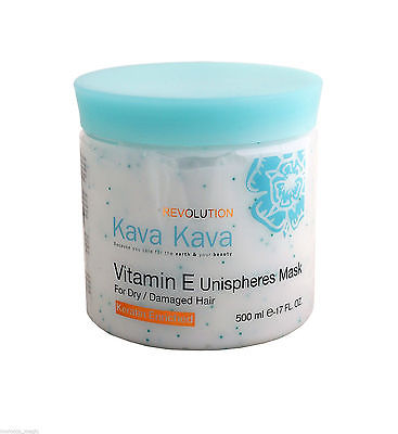 קווה קווה KAVA KAVA מסכה ויטמין E עם גרגירים 500 מ"ל