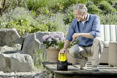 משאבה טבולה + מצוף KARCHER 3 DIRT SP3