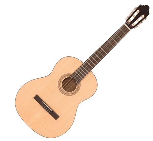 זוית נוספת Santos Martinez Principante 4/4 Size Classic Guitar