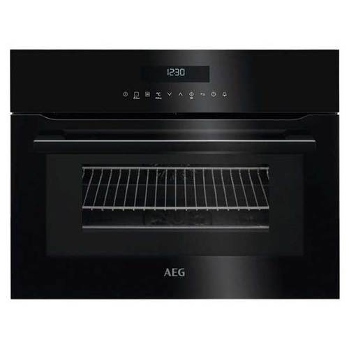 תנור בנוי 43 ליטר משולב מיקרוגל AEG KME761000B שחור אאג