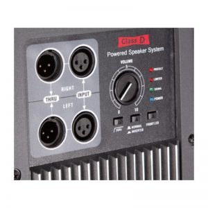 סאב וופר מוגבר 18*2,  BLG BW16-218WA 2400Watt