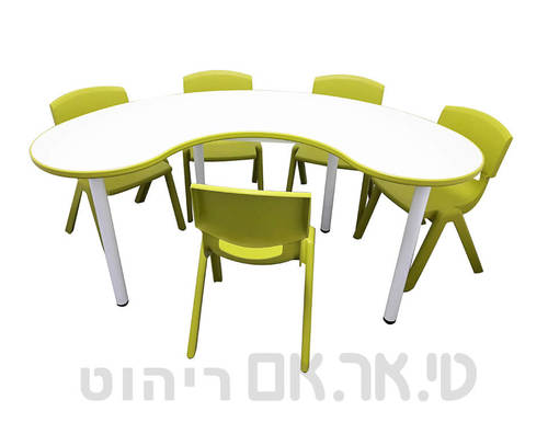 שולחן צורני דגם בננה