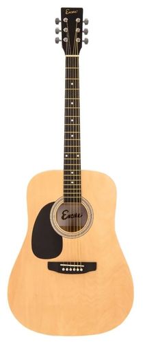Encore Acoustic Guitar ~ Natural Left Hand