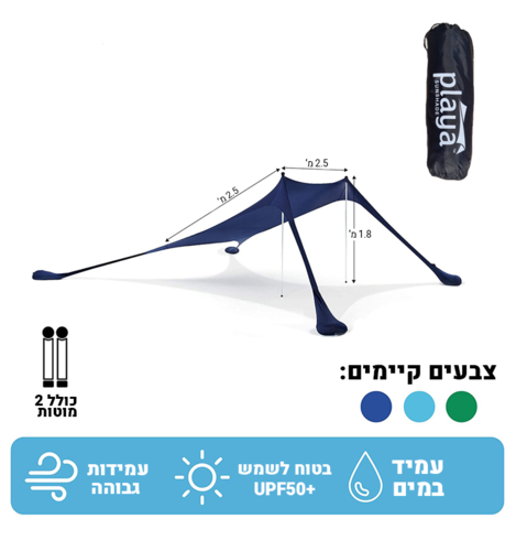 פלאיה יורופ 2.5X2.5