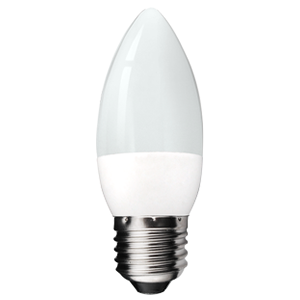 נורה נר לד לבן חם 5W NISKO 2700K E27
