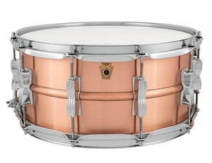 תוף סנר  "Ludwig LC654B ACRO COPPR SNR BRUSHD 6.5" x 14