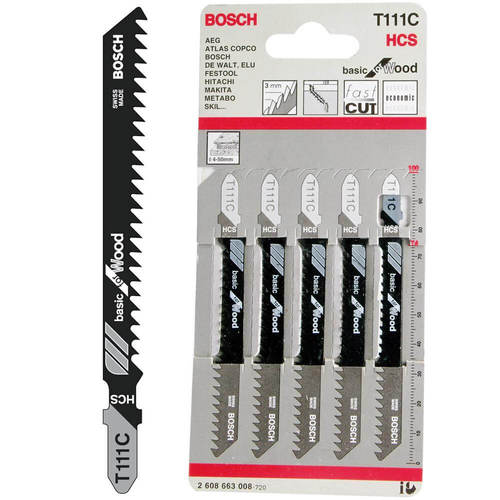 סט 5 יח להבים T111C BOSCH