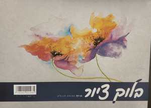 בלוק ציור 12 דפים