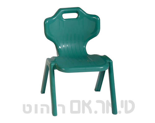כסא פלסטיק יצוק ירוק פטרול