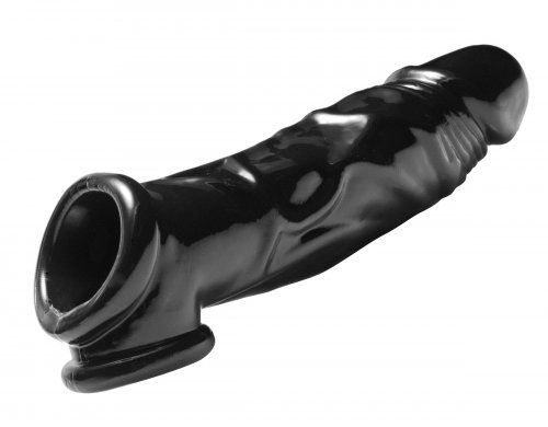 שרוול אלונקה לאיבר המין XR Brands - Fuk Tool Penis Sheath and Ball Stretcher