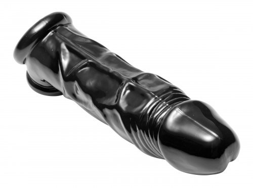 שרוול אלונקה לאיבר המין XR Brands - Fuk Tool Penis Sheath and Ball Stretcher