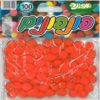 100 פונפונים 1 ס"מ כתום