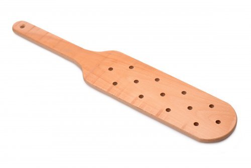 ספנקר עץ  XR BRANDS - Wooden Paddle with Holes