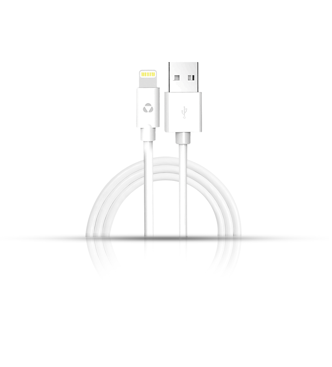 כבל טעינה וסנכרון Apple Lightning ל-USB באורך כ- 1 מטר