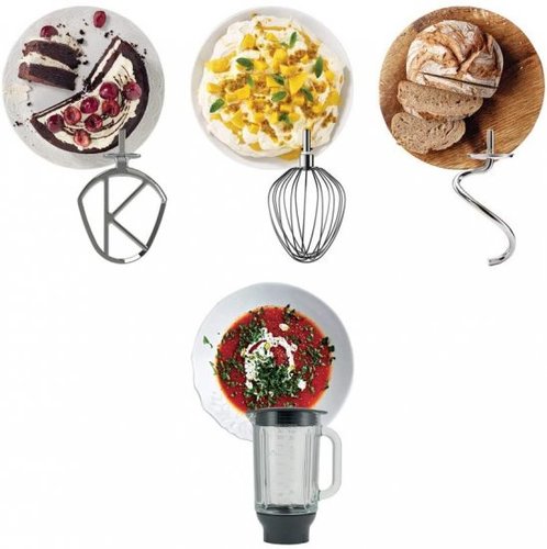 מיקסר עם קערת נירוסטה 6.7 ליטר Kenwood Chef XL KVL6320S 1400W קנווד