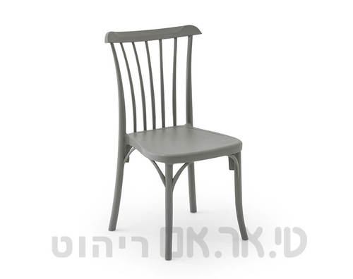 כסא גזוז אפור בטון