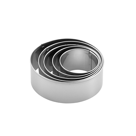 סט 5 חותכני עוגיות עגול CutterPeeler קאטרפילר