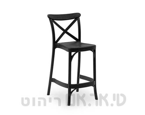 כסא בר קפרי שחור