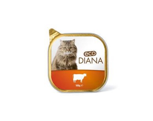 דיאנה מעדן פטה 100 גרם לחתול Eco Diana