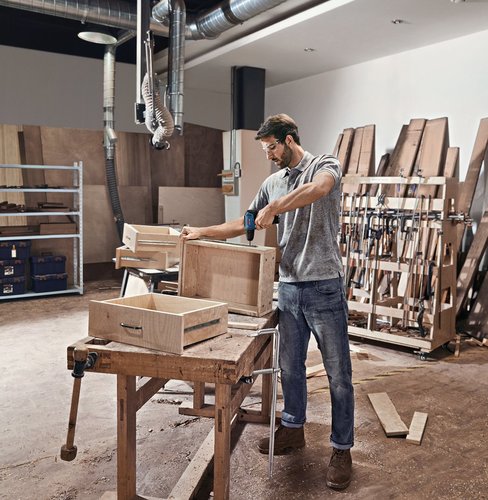 מברגה/מקדחה רוטטת ללא פחמים BOSCH GSB 12V-30 