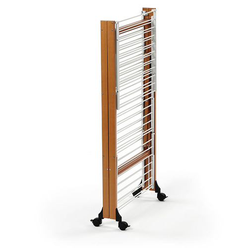 מתקן ייבוש כביסה תלת קומתי עץ דובדבן AQUILONE drying rack