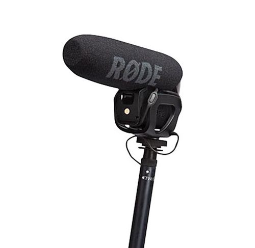 זוית נוספת Rode micro boompole