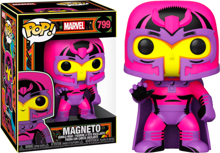 POP Marvel: Black light- Magneto 