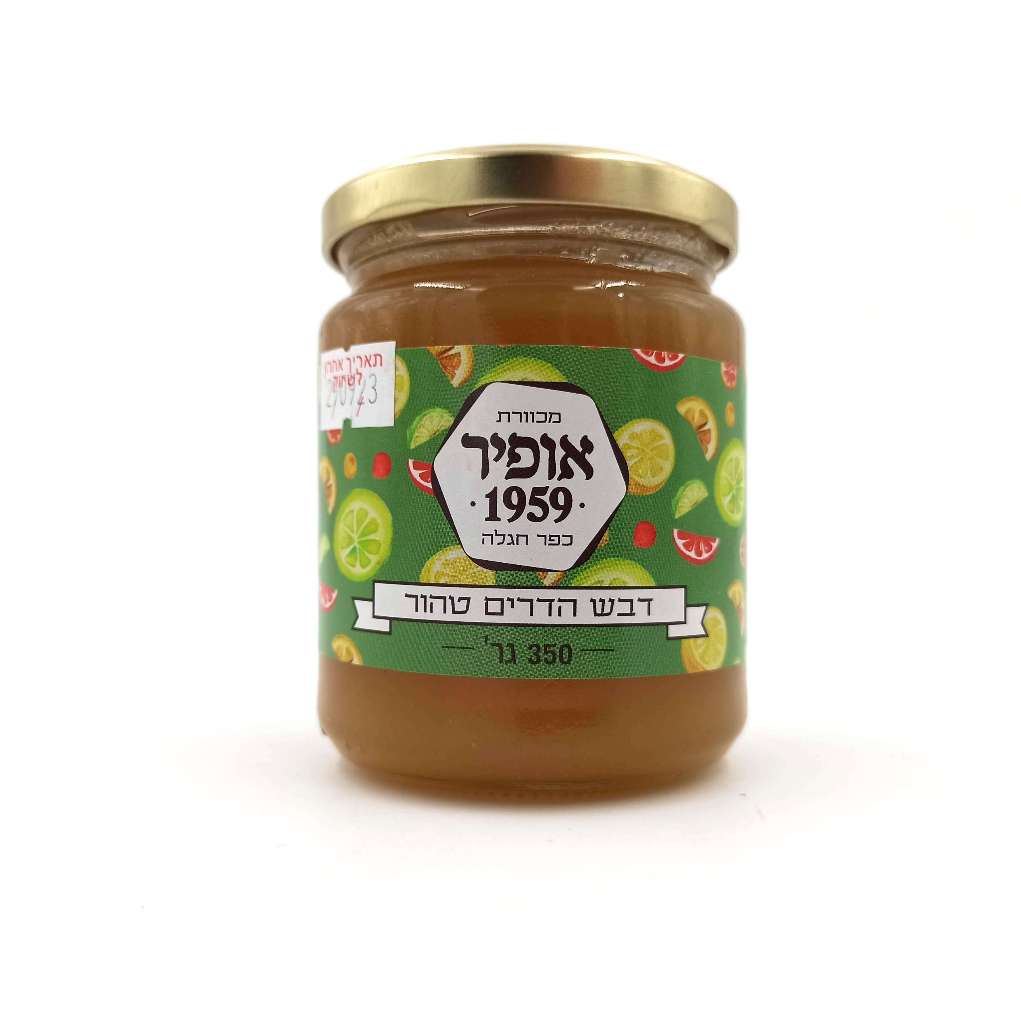 דבש הדרים טהור 350 גר