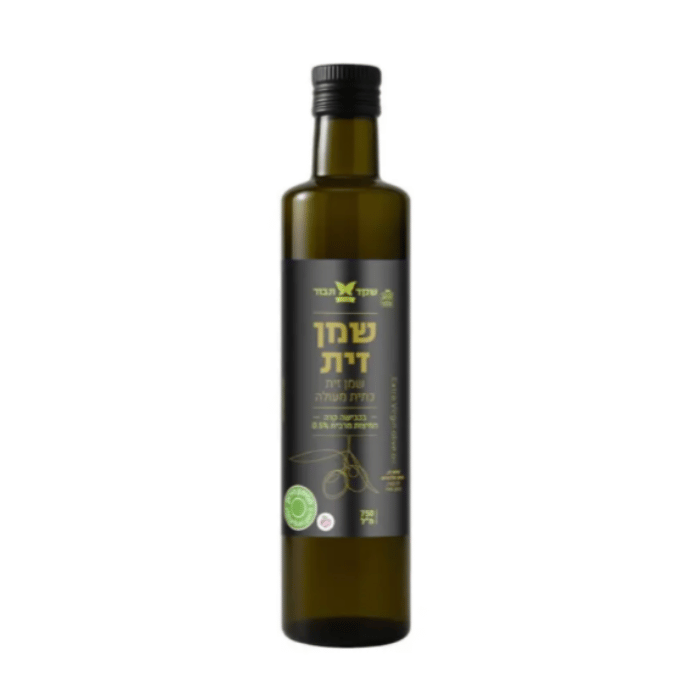 שמן זית 750 מ"ל שקד תבור